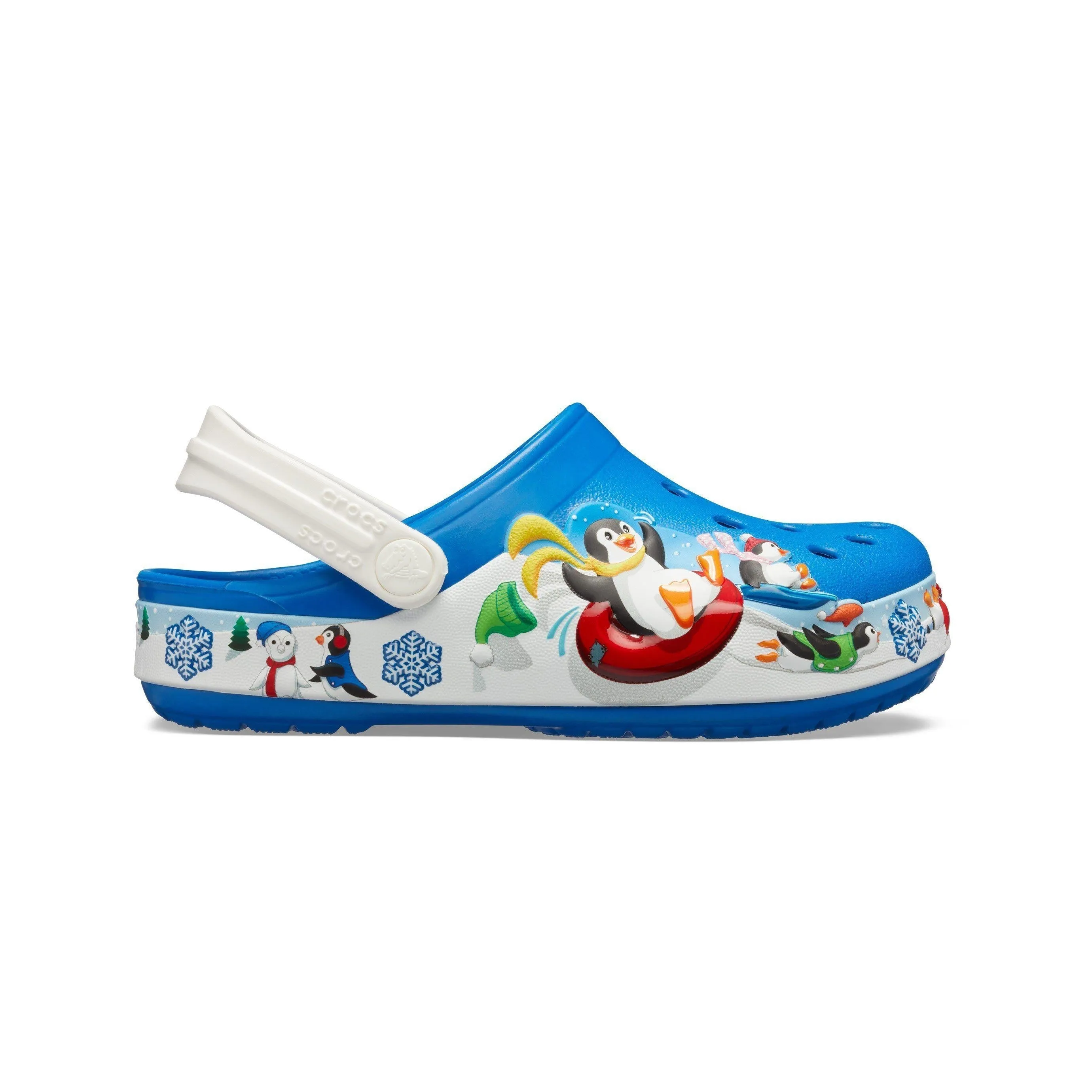 כפכפי קרוקס בעיטור פינגוין לילדים Crocs Playful Penguin Clog 205822-4JL Kids