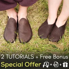 2 VIDEO & PDF Tutorials with Printable Patterns - Promotional Bundle