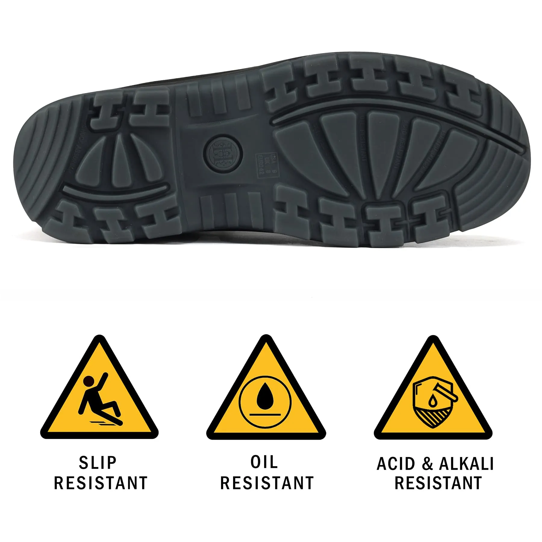 80N01BN/81N01BN Men's 6" Soft Toe / Composite Toe Slip Resistant Water Resistant Anti-puncture Work Boots Durable