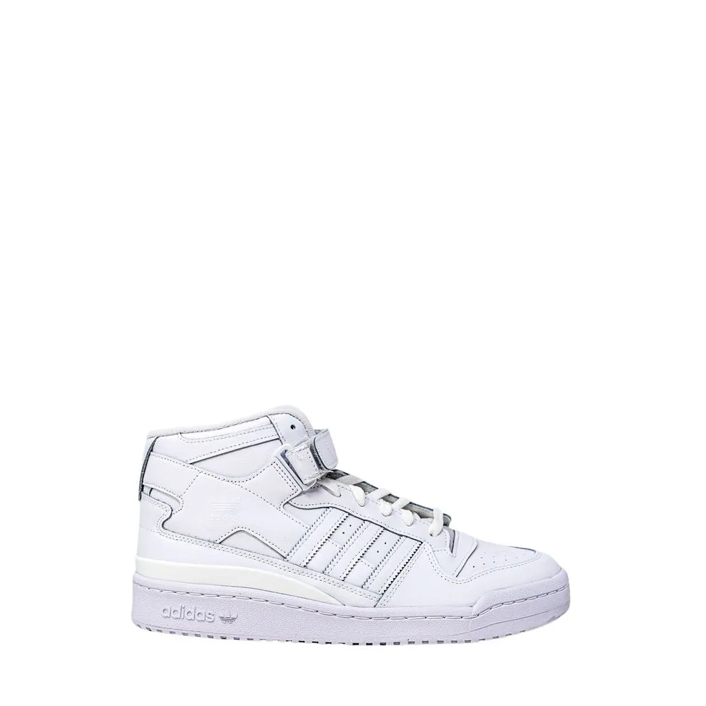 Adidas White Polyethylene Sneakers