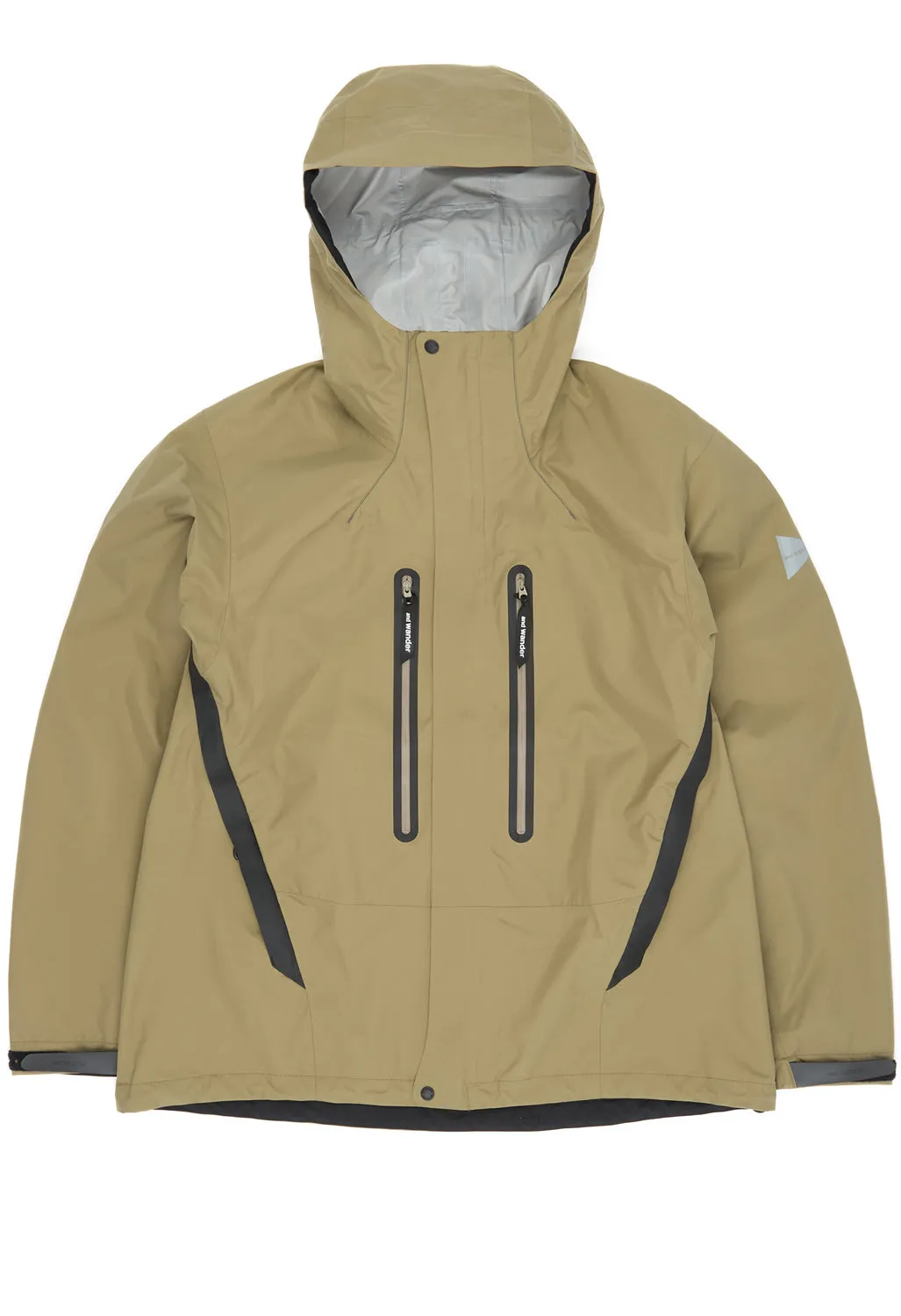 and Wander 2.5L Hiker Rain Jacket - Beige
