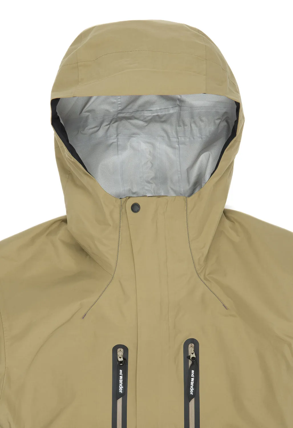 and Wander 2.5L Hiker Rain Jacket - Beige