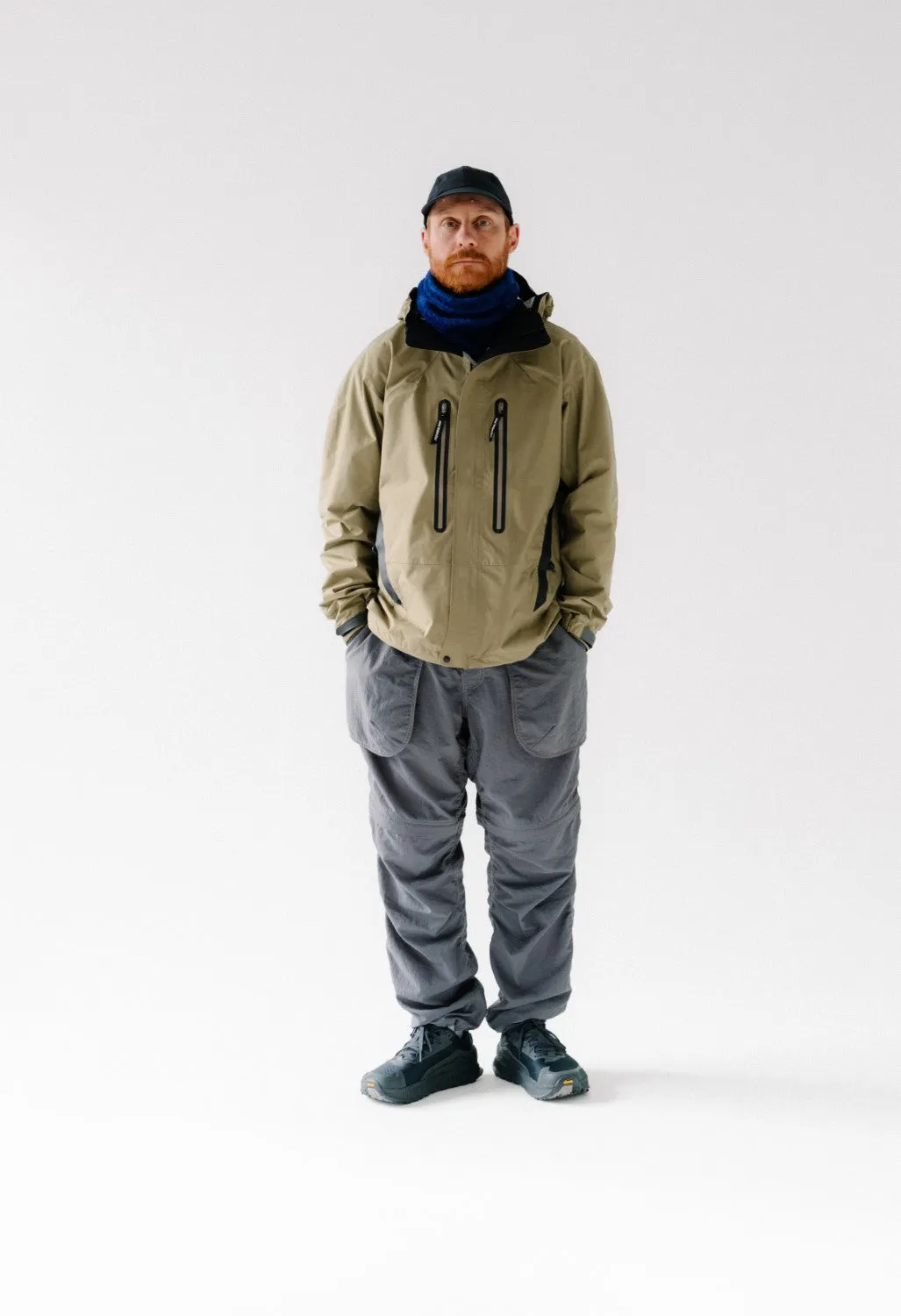 and Wander 2.5L Hiker Rain Jacket - Beige
