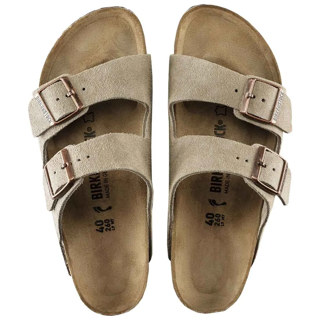 Birkenstock Arizona Suede Leather - Women's
