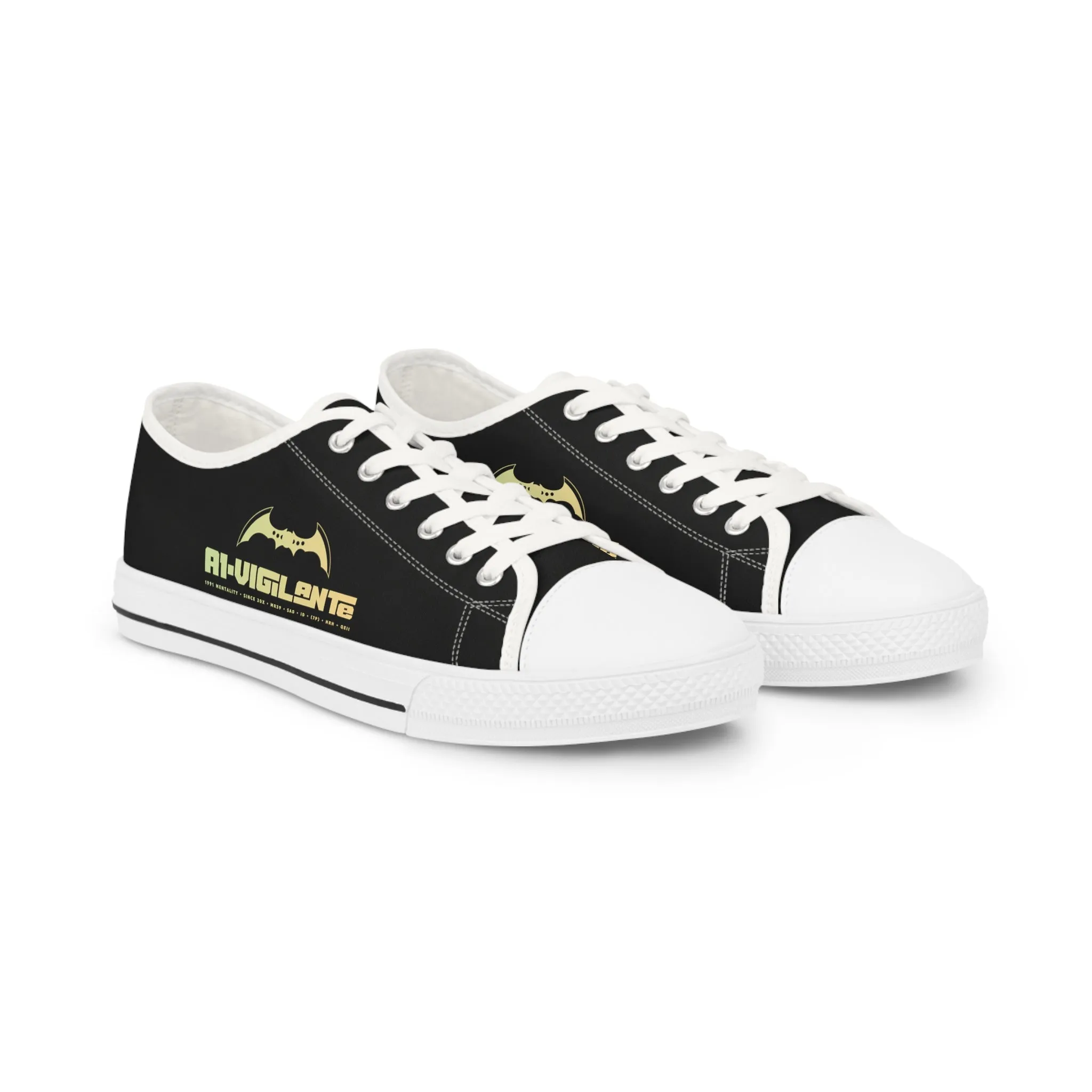 Black  A1-Vigilante  Men's Low Top Sneakers