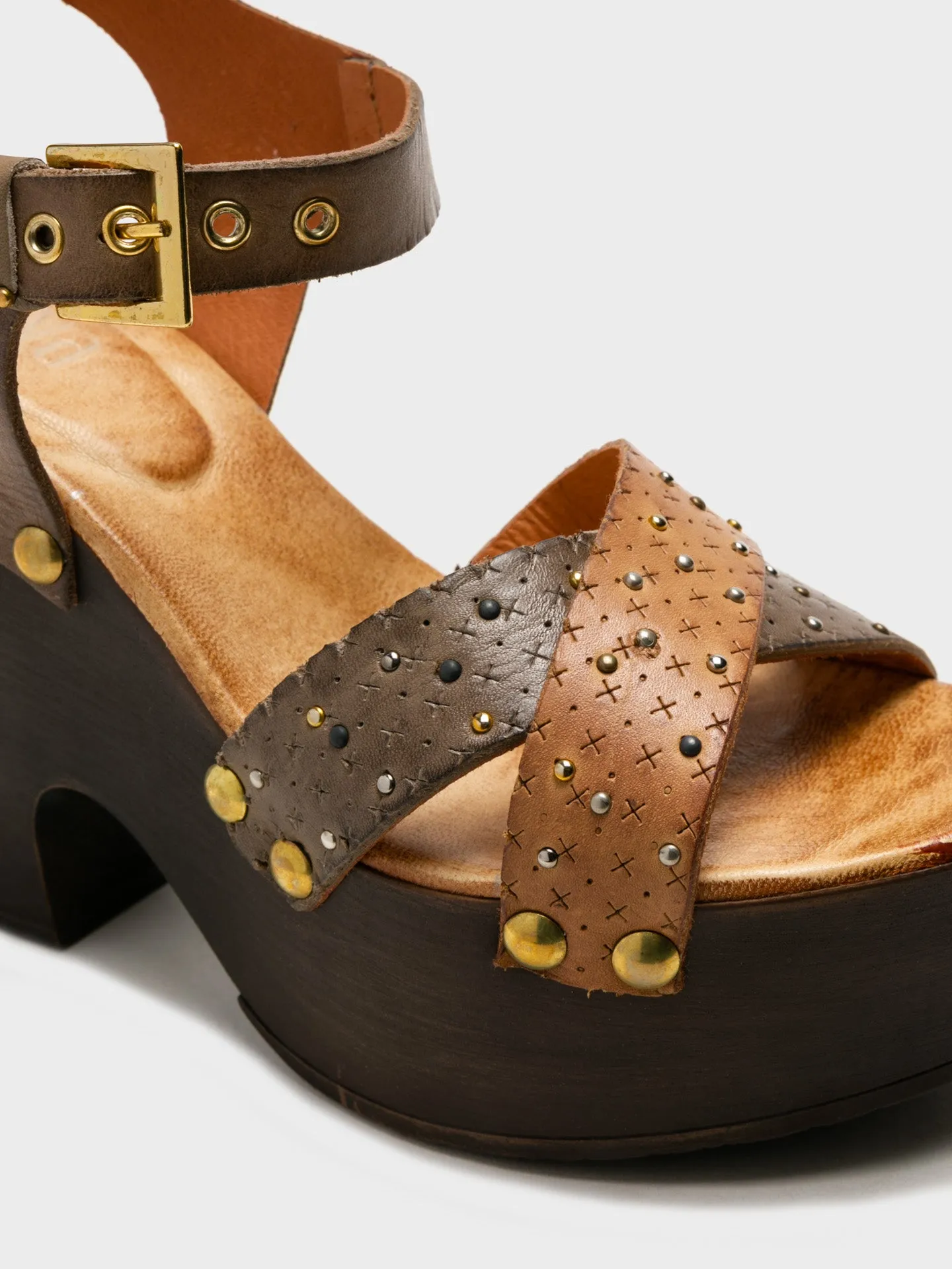 BlanchedAlmond	 Heel Sandals