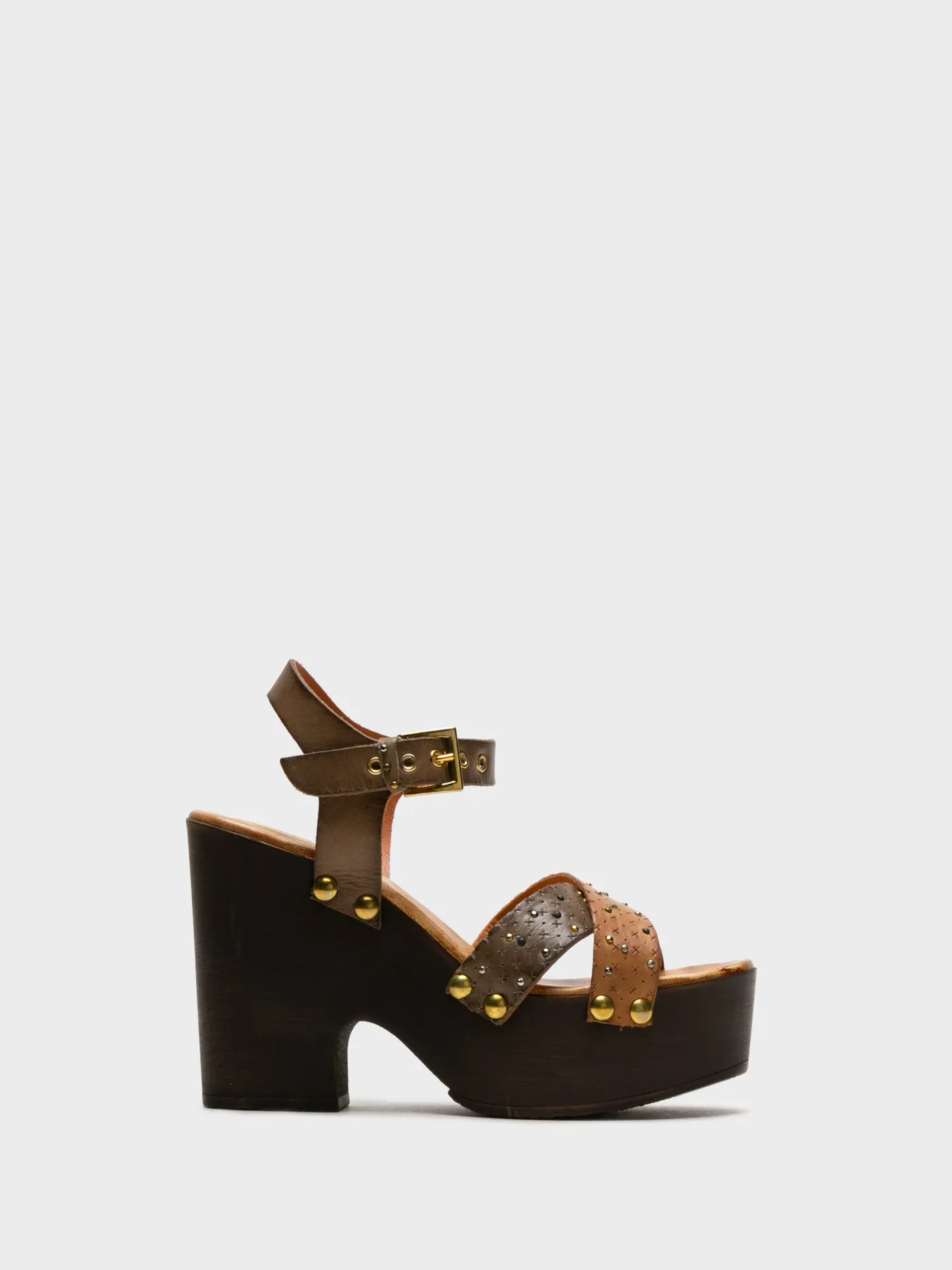 BlanchedAlmond	 Heel Sandals