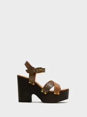 BlanchedAlmond	 Heel Sandals