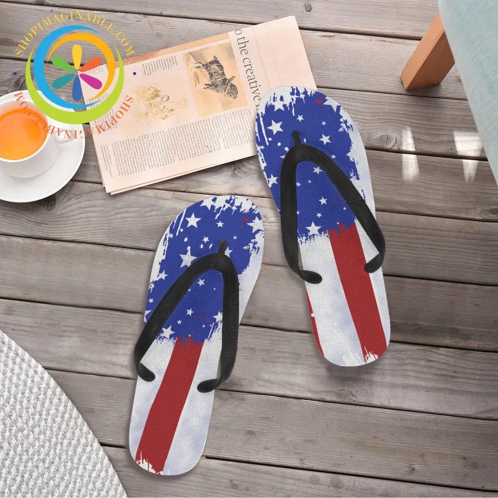 Born In The USA Men's & Ladies Flip-Flops