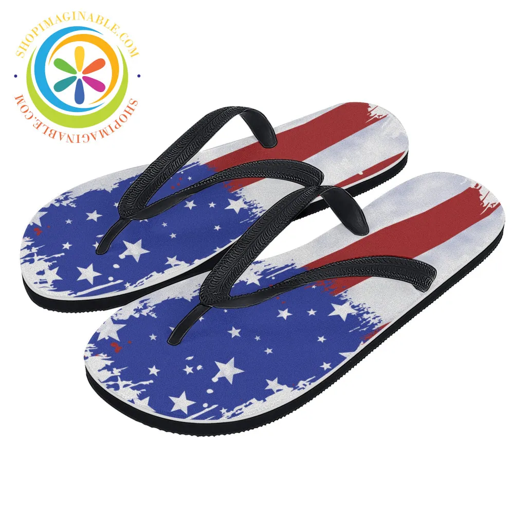Born In The USA Men's & Ladies Flip-Flops