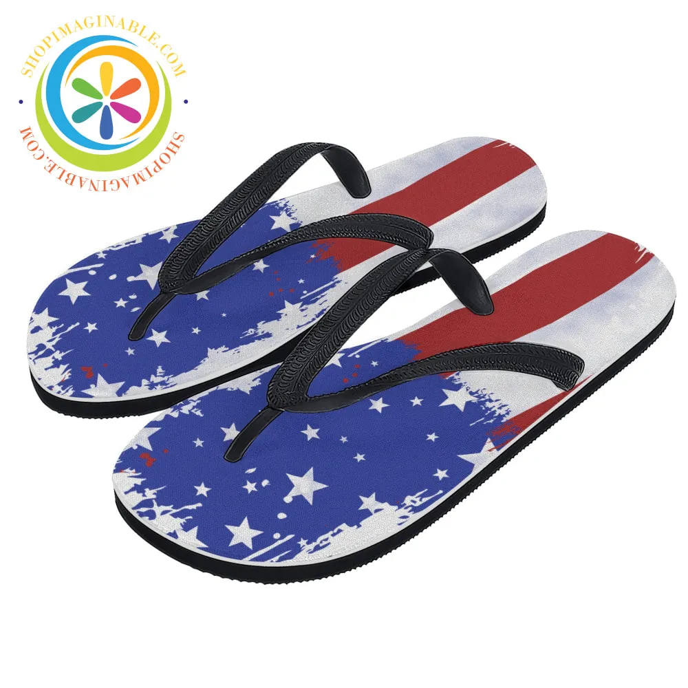 Born In The USA Men's & Ladies Flip-Flops