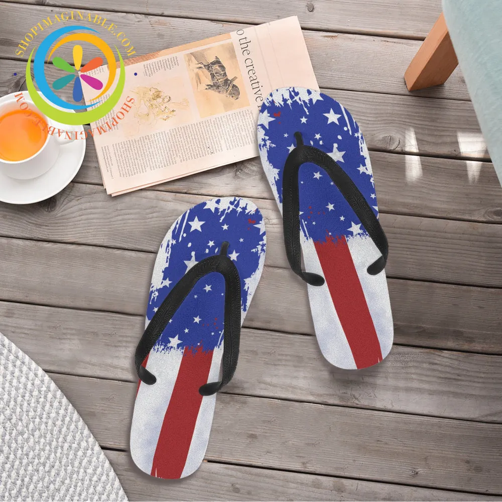 Born In The USA Men's & Ladies Flip-Flops