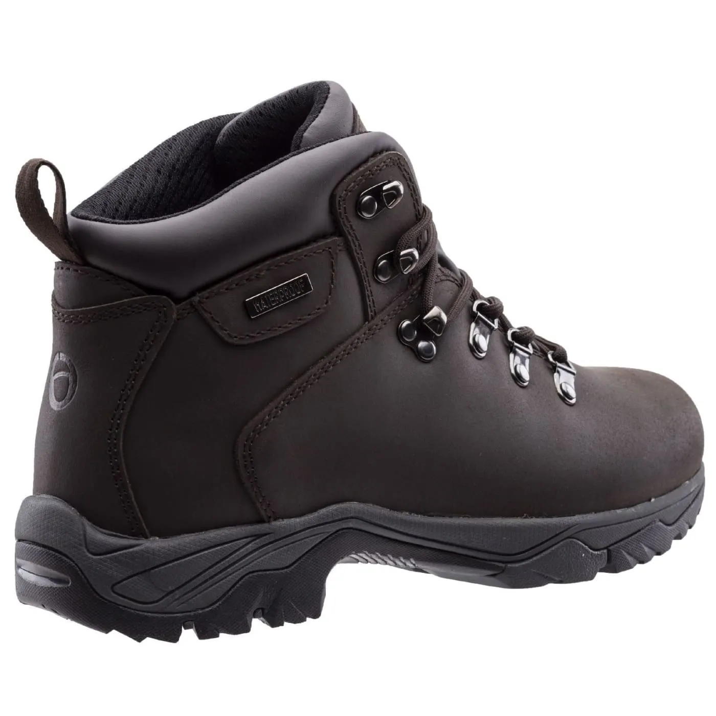 Cotswold Nebraska Dark Brown Mens Leather Hikers