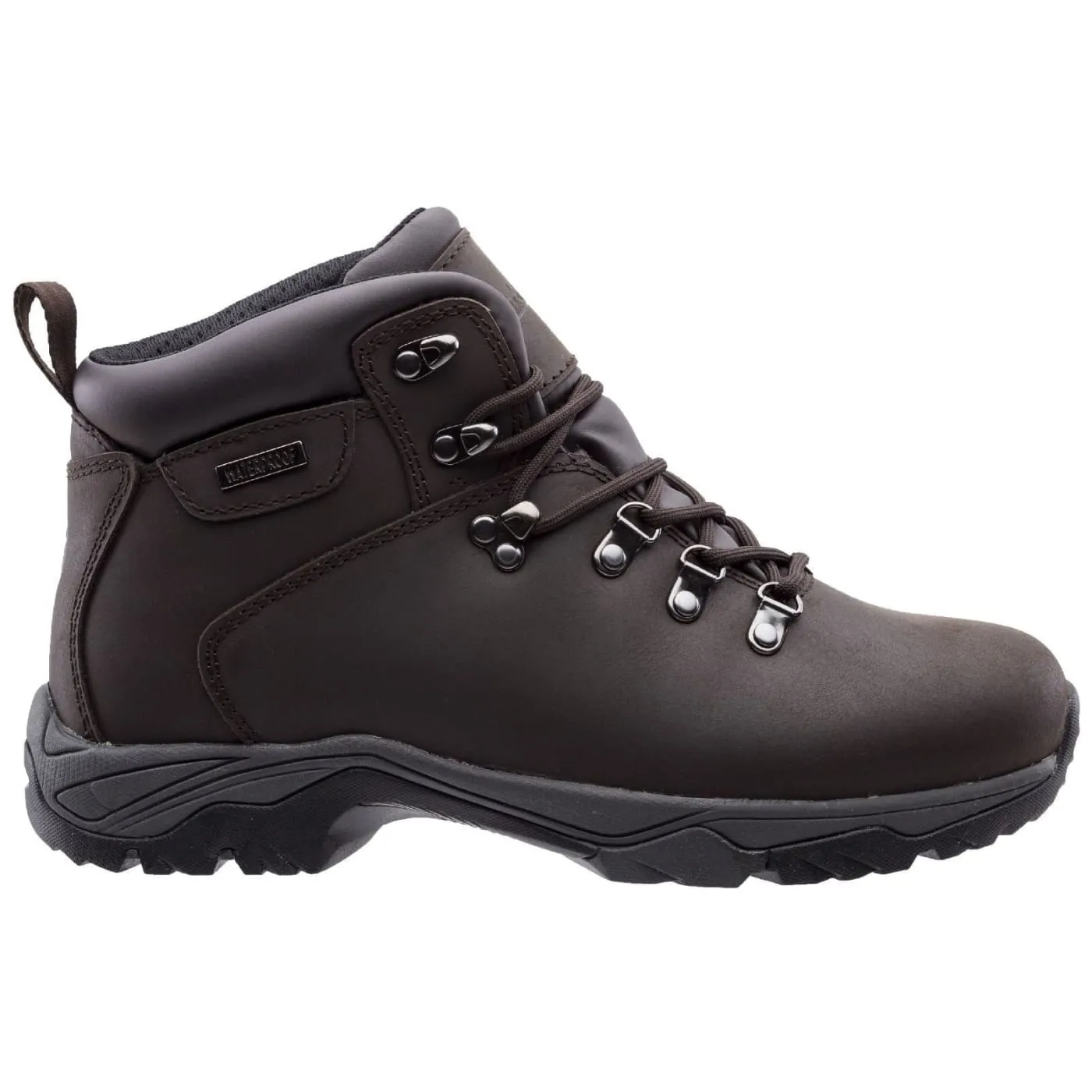 Cotswold Nebraska Dark Brown Mens Leather Hikers