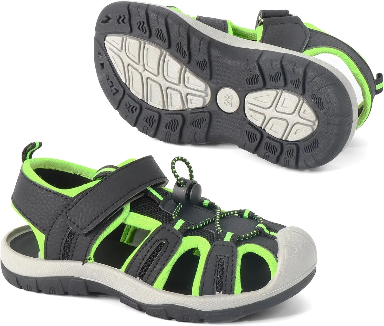 Daclay Boys' Casual Sports Kids Sandals Breathable Lightweight Fashionable Children's Outdoor Girls' Sandals
