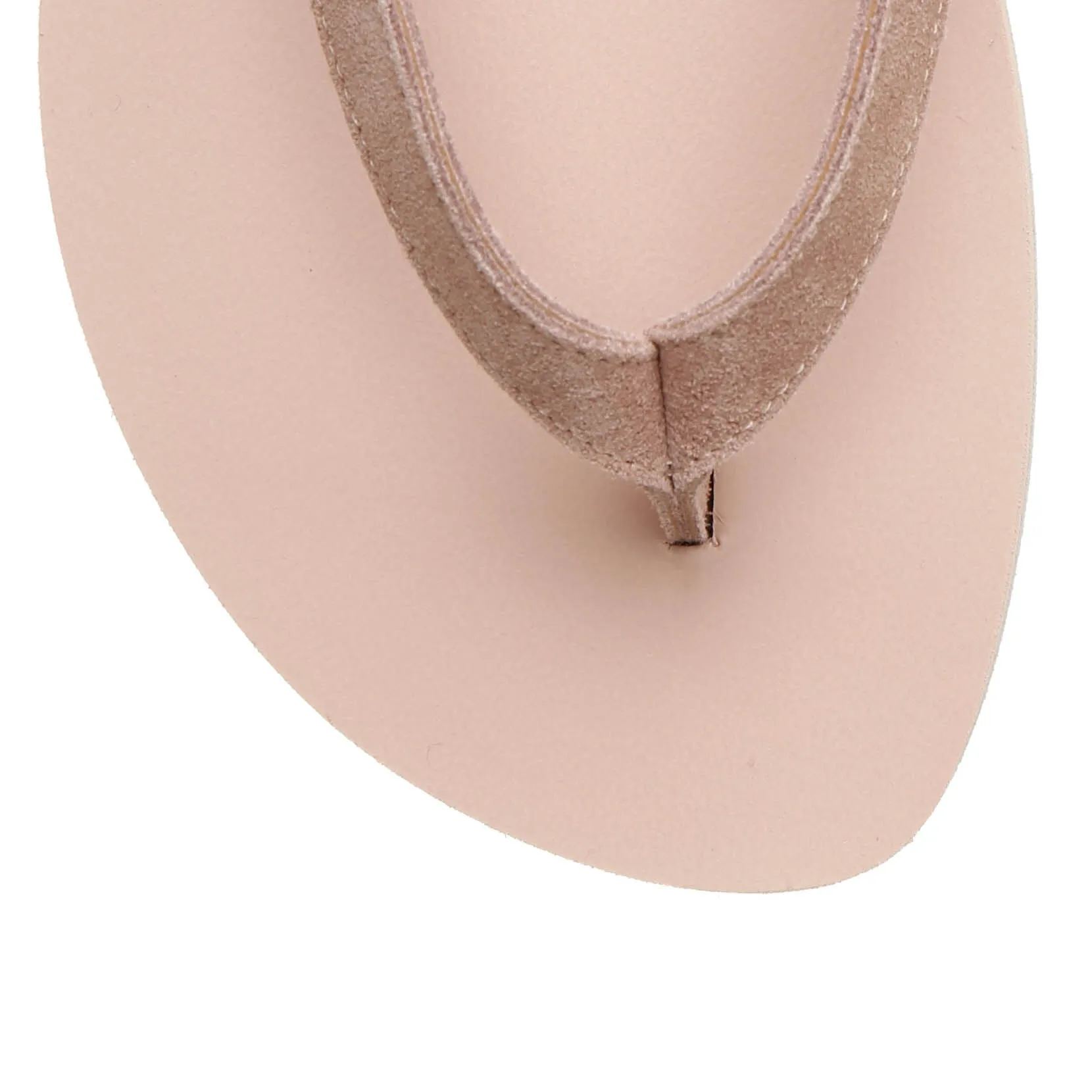 Dusty pink sude sandals