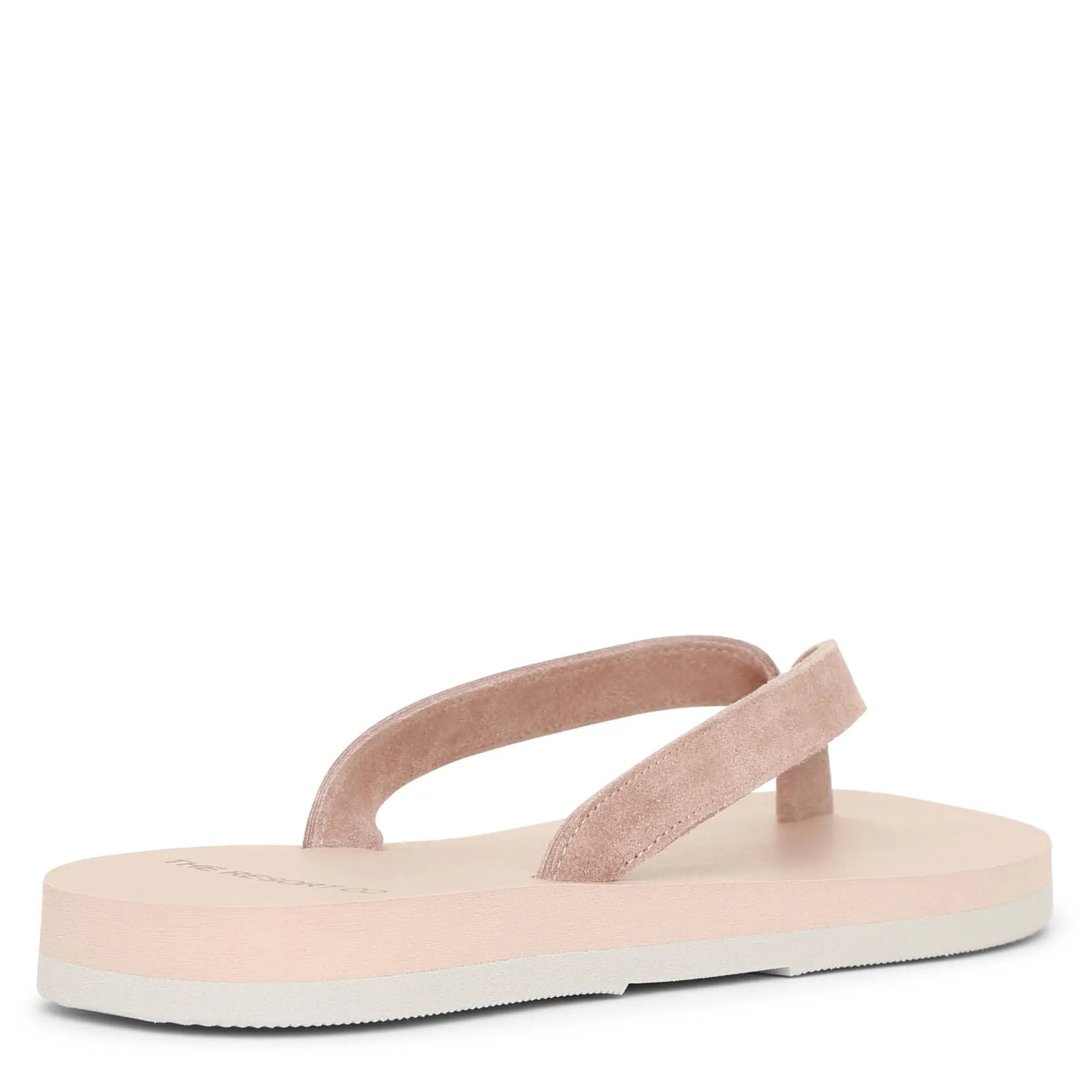 Dusty pink sude sandals