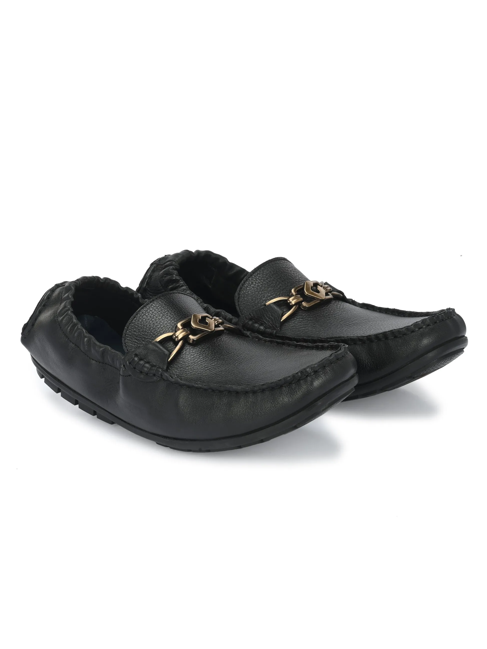 Egoss Gold Ultimate Socks Loafers For Men