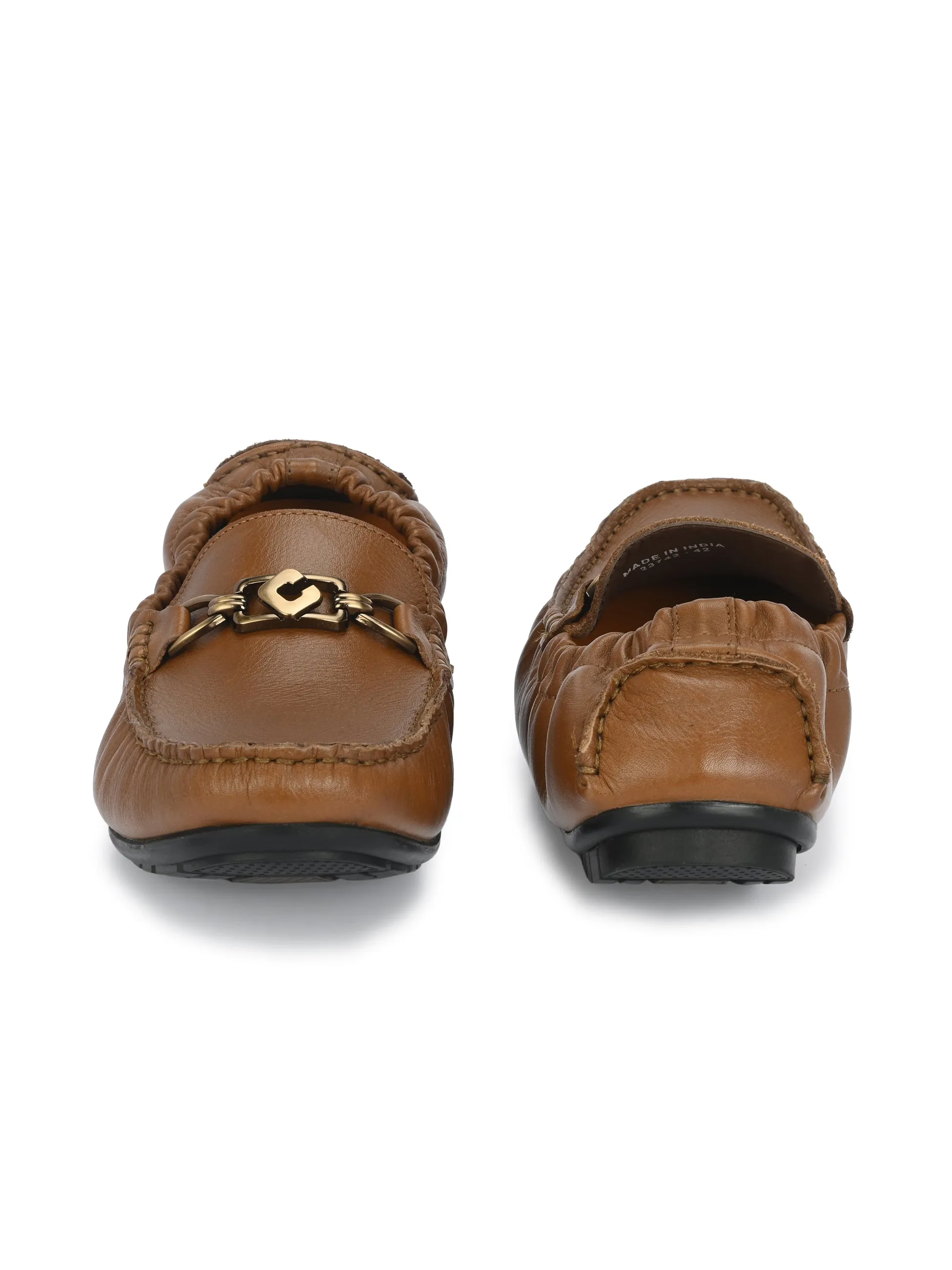 Egoss Gold Ultimate Socks Loafers For Men