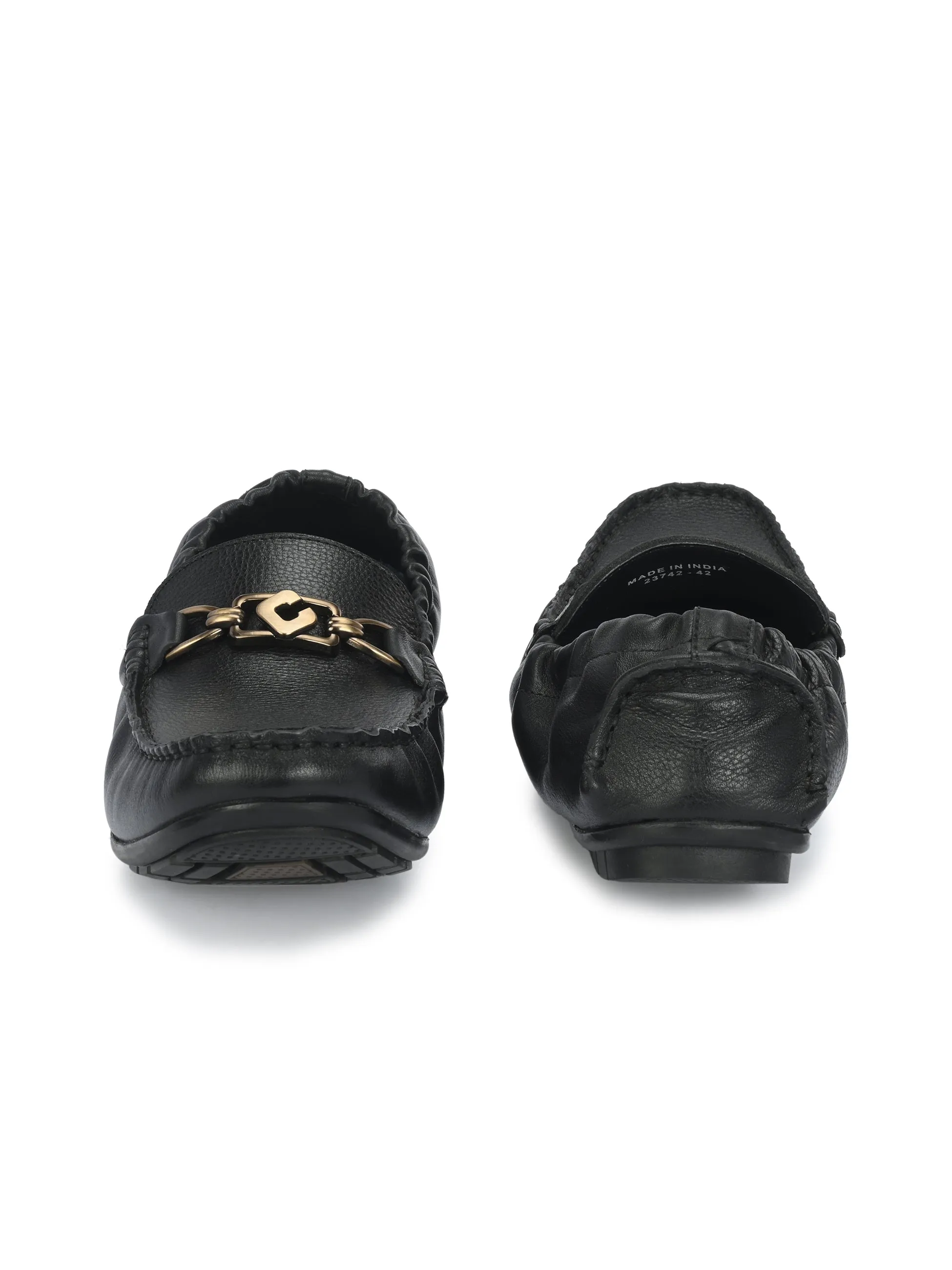 Egoss Gold Ultimate Socks Loafers For Men