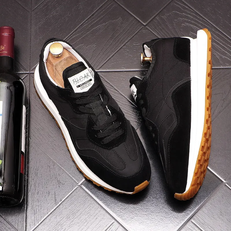 Fashion British Mesh Breathable Sneakers