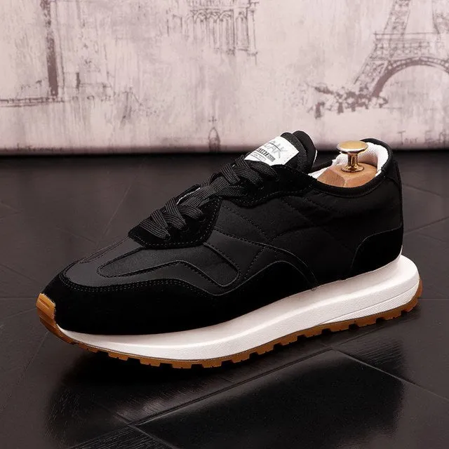 Fashion British Mesh Breathable Sneakers