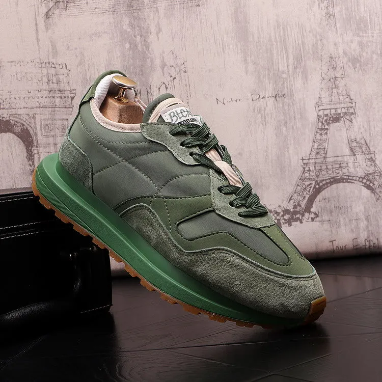 Fashion British Mesh Breathable Sneakers
