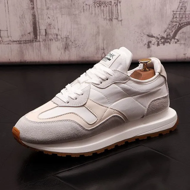 Fashion British Mesh Breathable Sneakers