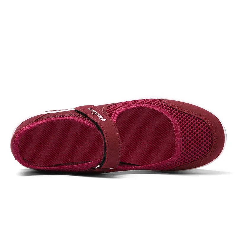 Fashionable Mesh Breathable Lightweight Women's Casual Sports Shoes