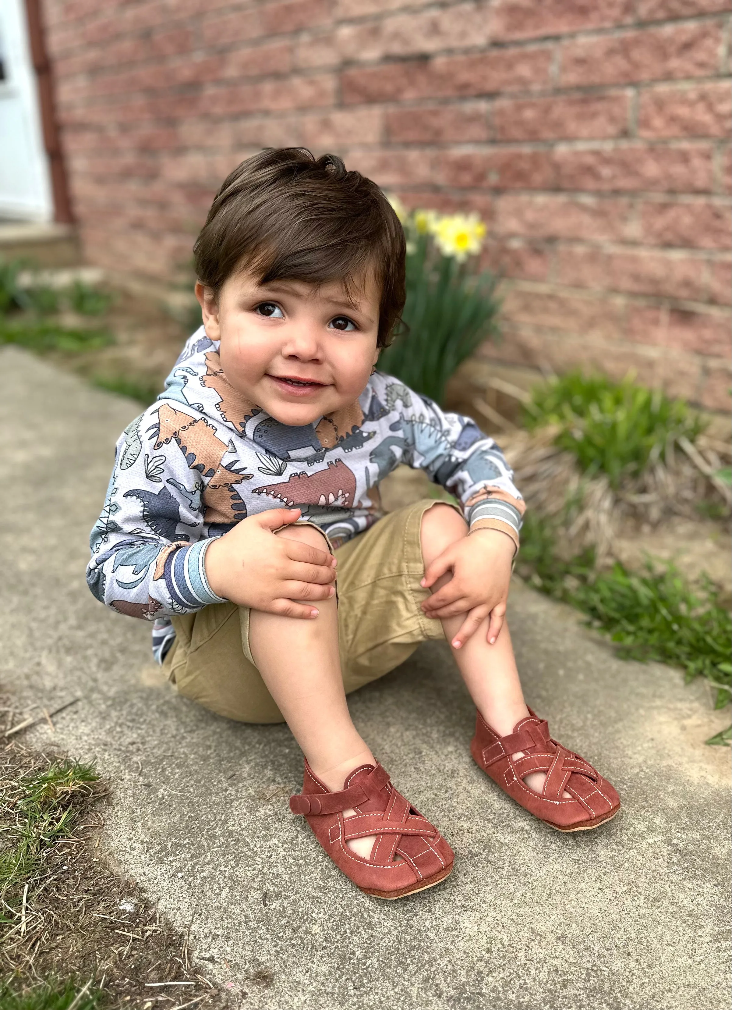 Fired Brick Elio Sandal