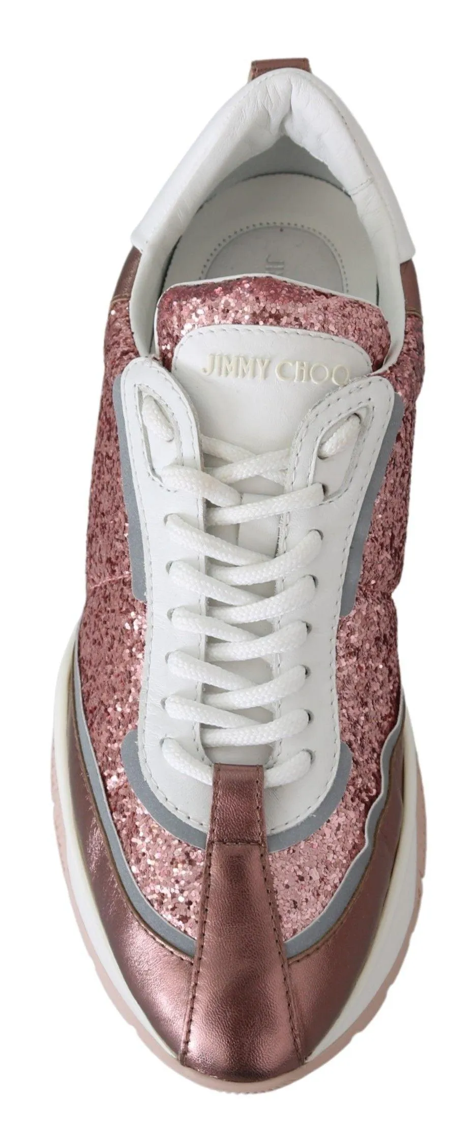 Jimmy Choo Candyfloss Glitter Sneakers Euphoria
