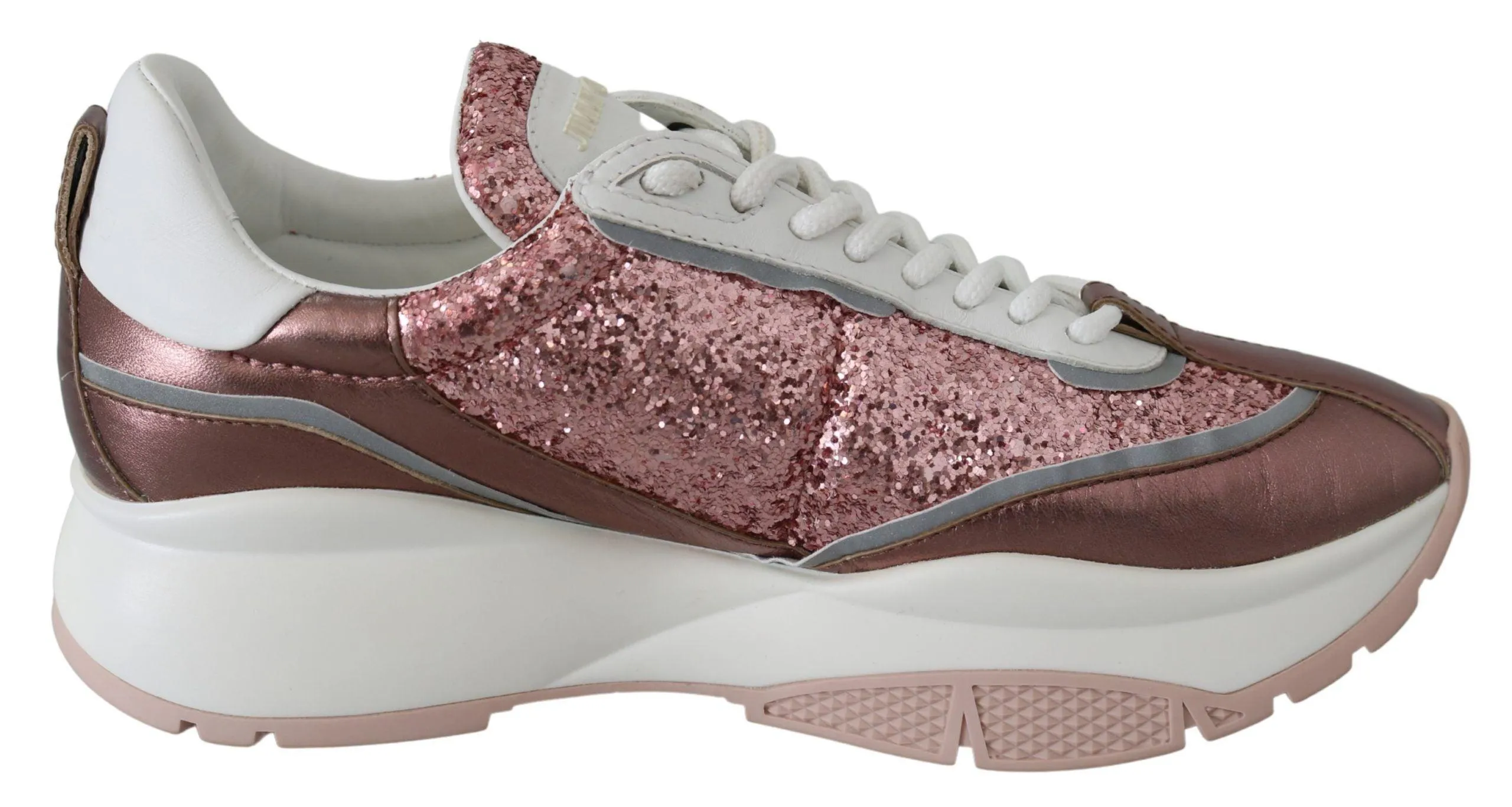 Jimmy Choo Candyfloss Glitter Sneakers Euphoria