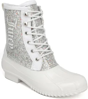 Juicy Couture Women's Waterproof Insulated Duck Boots  Winter Snow Boots with Durable Shell - Talos