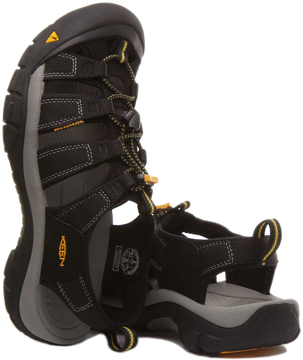 Keen Newport H2 In Black For Mens