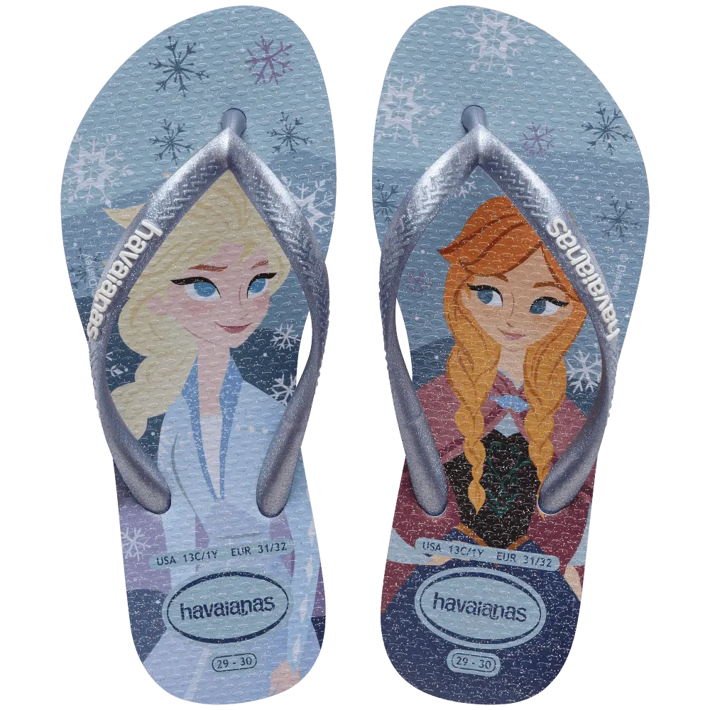 Kids Slim Princess Flip Flops