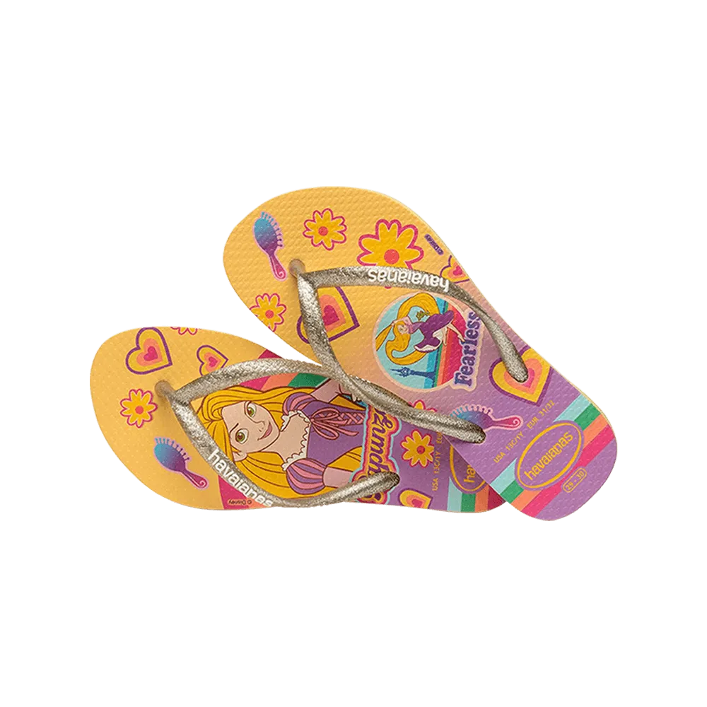 Kids Slim Princess Flip Flops