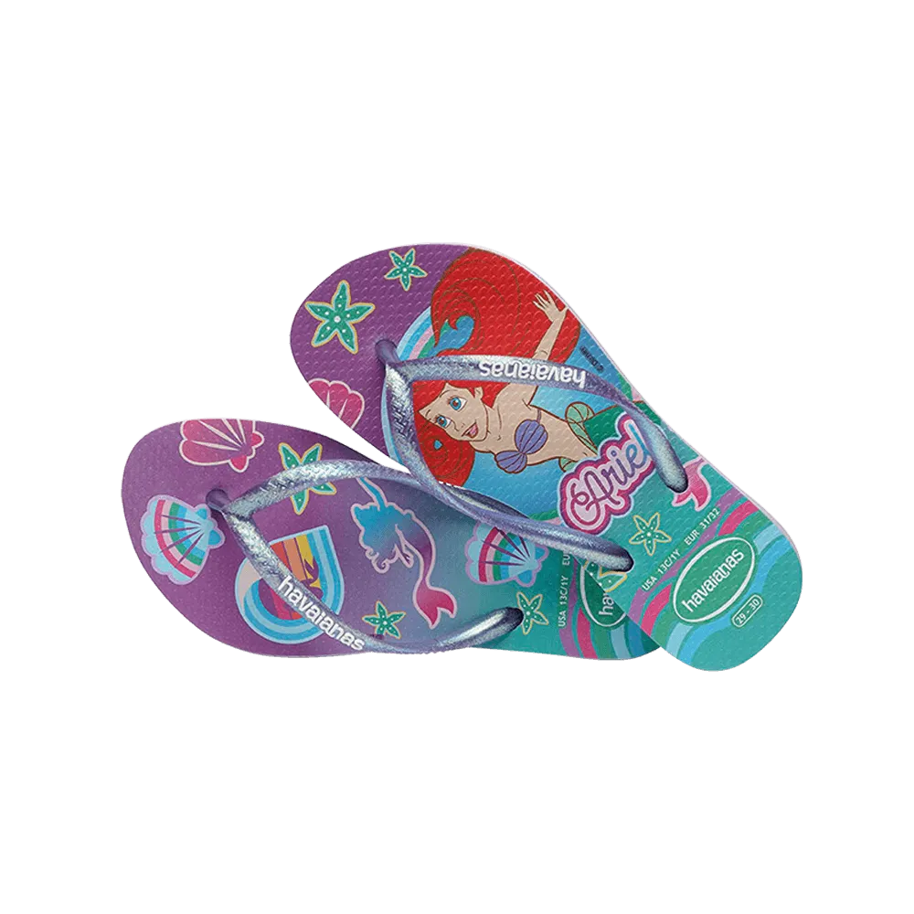 Kids Slim Princess Flip Flops