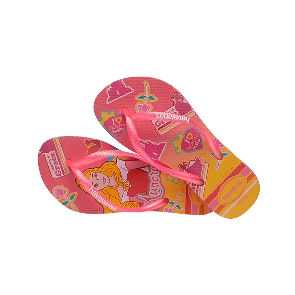 Kids Slim Princess Flip Flops