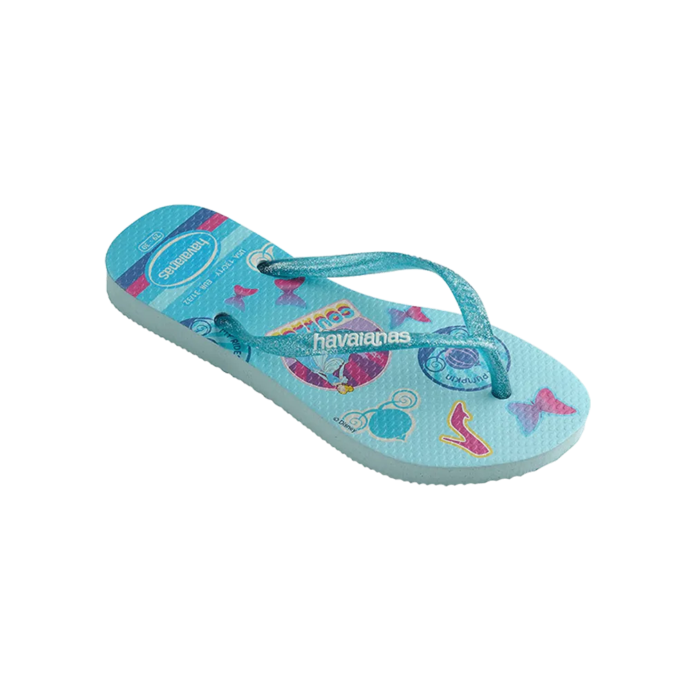 Kids Slim Princess Flip Flops