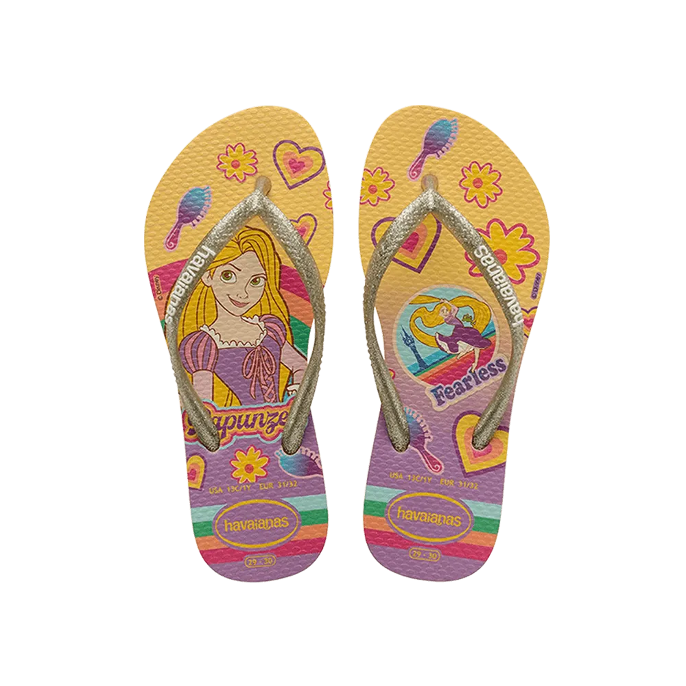 Kids Slim Princess Flip Flops