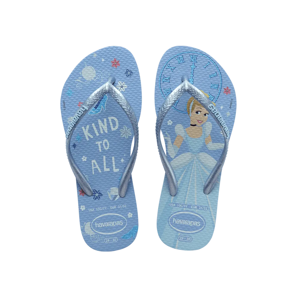 Kids Slim Princess Flip Flops