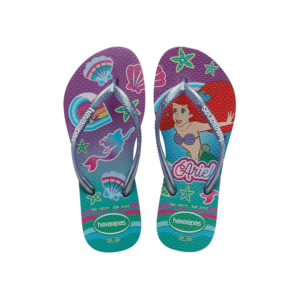 Kids Slim Princess Flip Flops