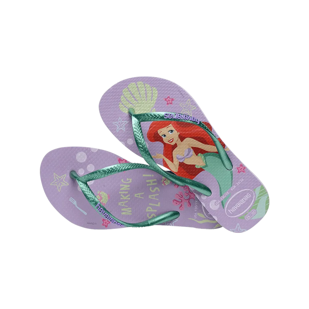 Kids Slim Princess Flip Flops