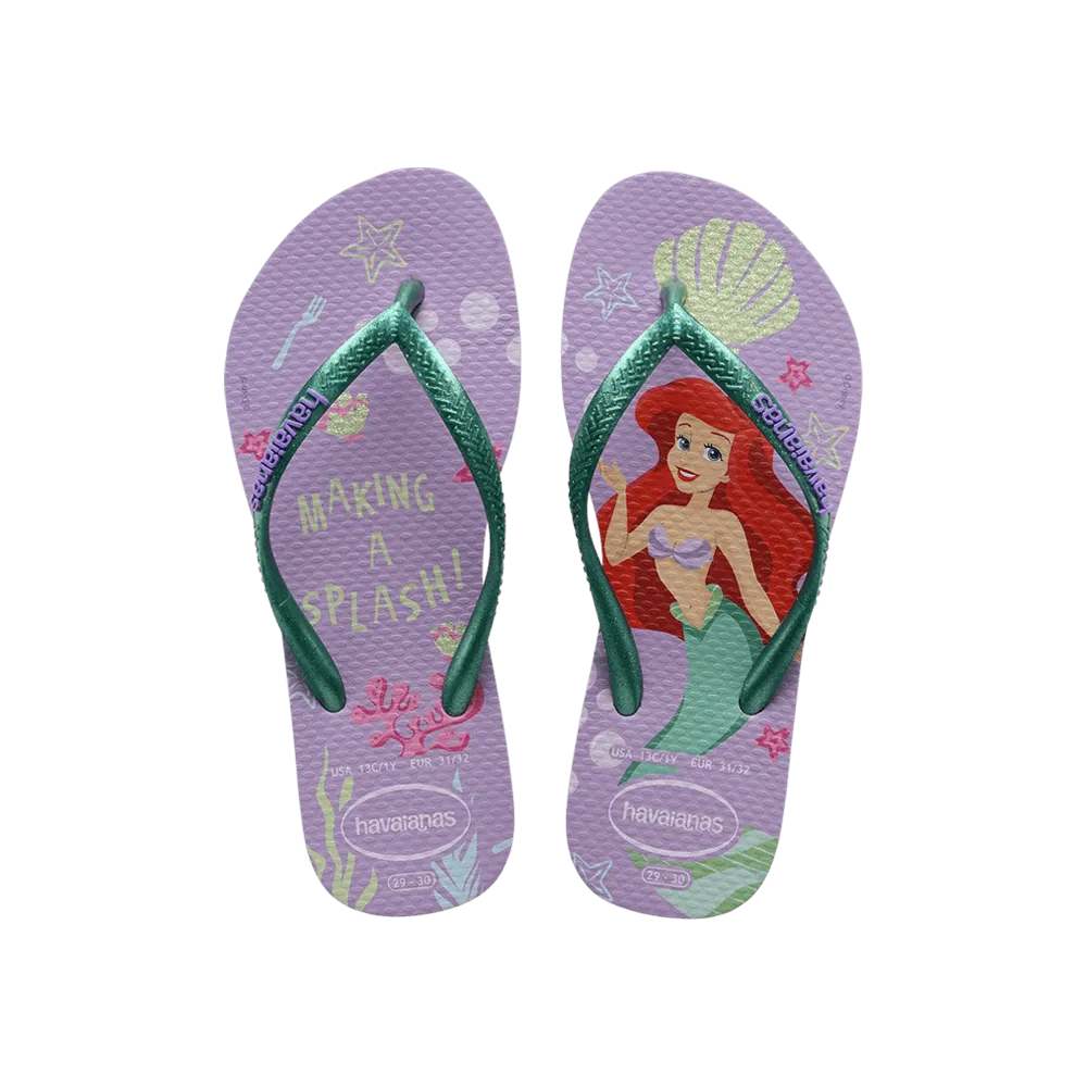 Kids Slim Princess Flip Flops