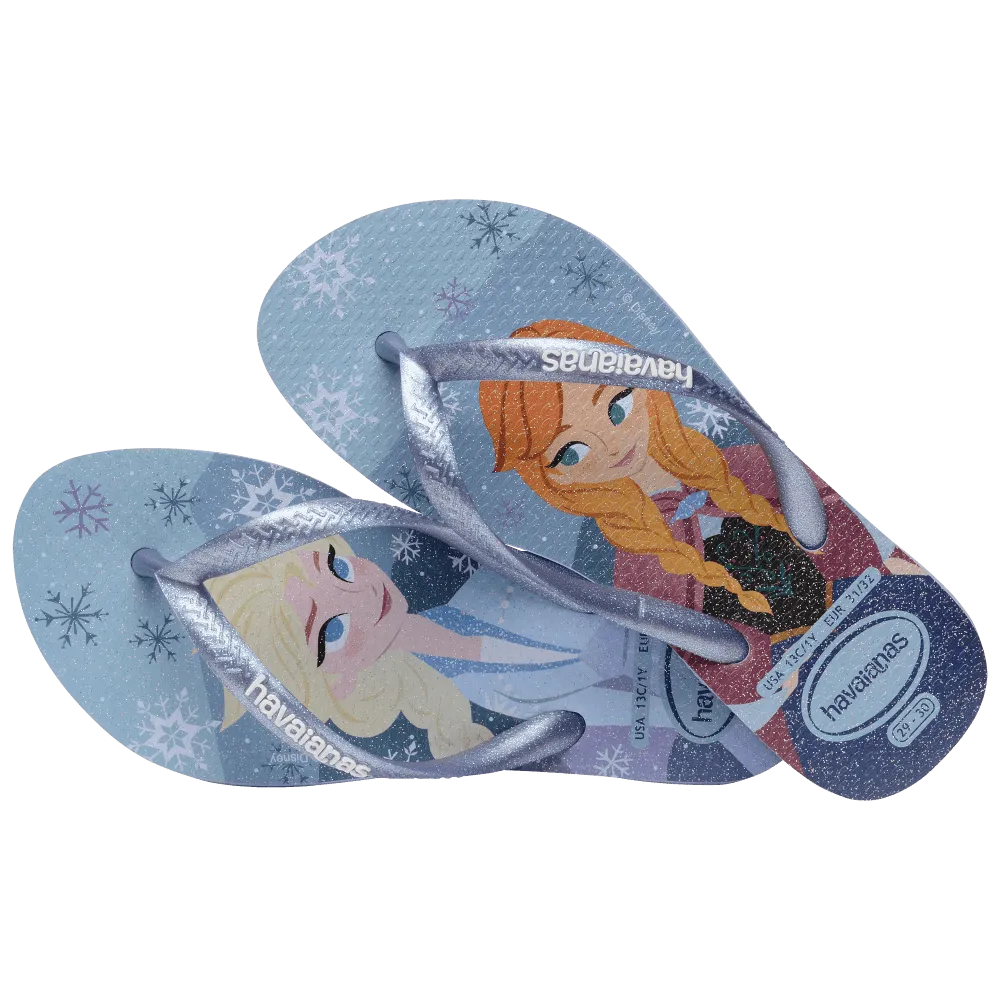 Kids Slim Princess Flip Flops