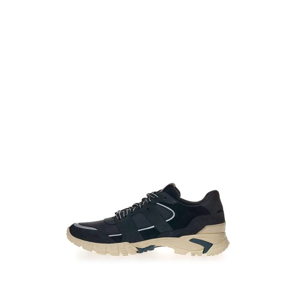 Lardini Black Suede Sneakers