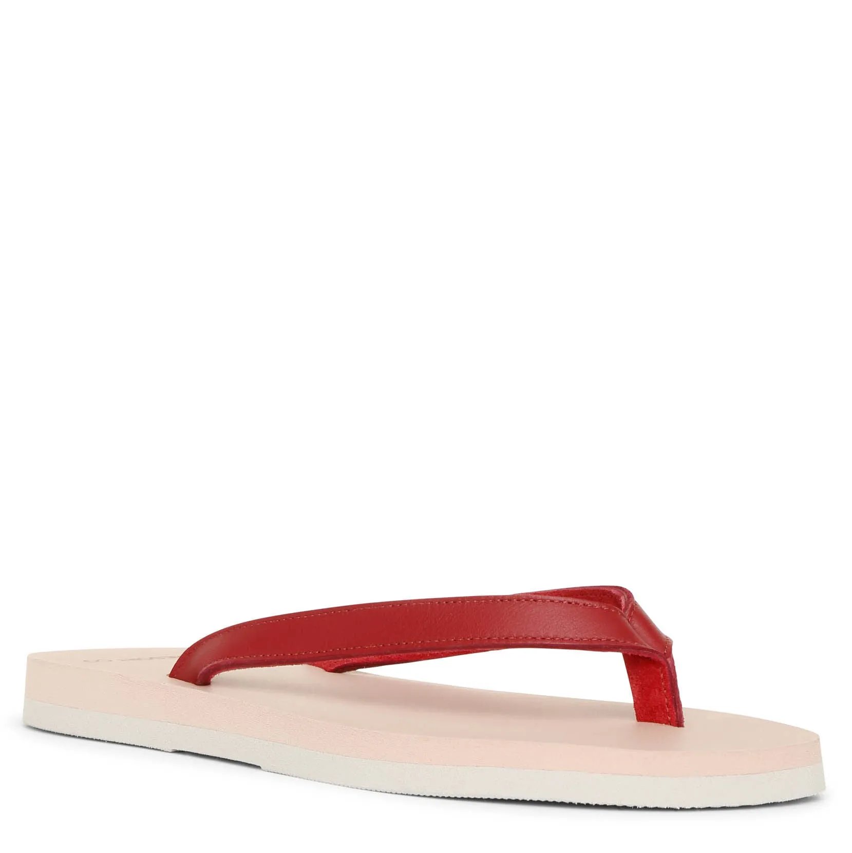 Lipstick red nappa sandals
