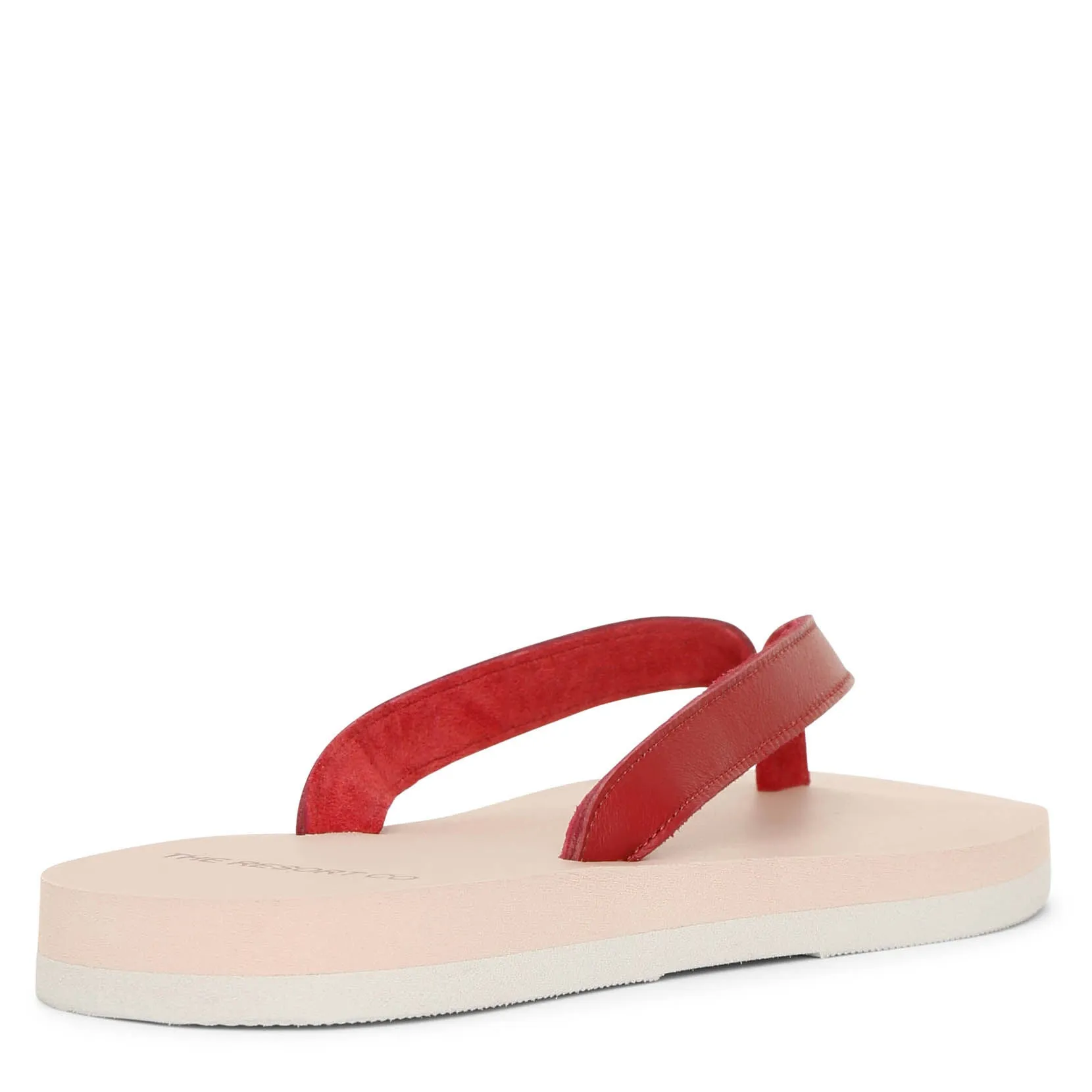 Lipstick red nappa sandals