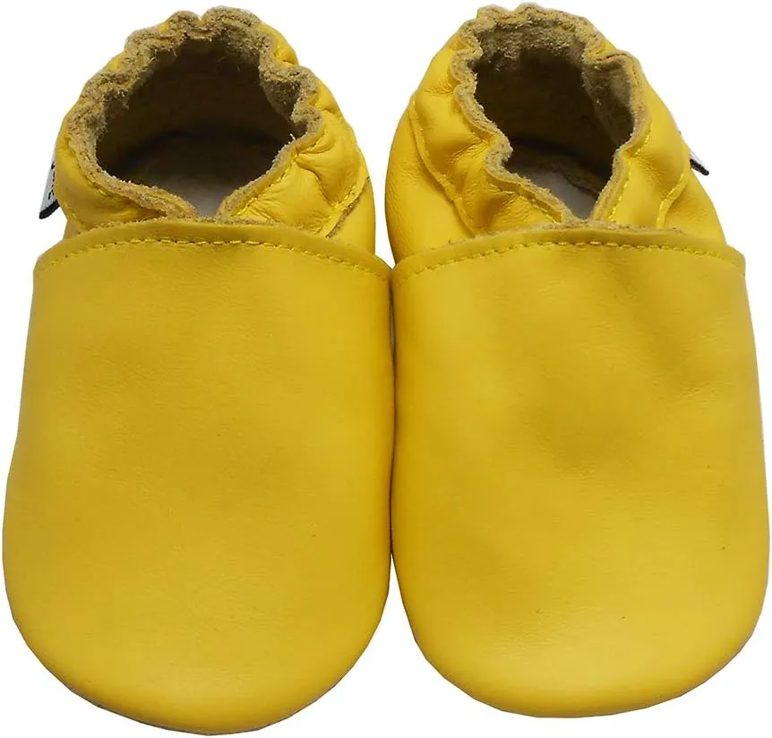 Mejale Baby Leather Shoes Infant Toddler Soft Sole Moccasins Shoes Boys Girls Pre-Walkers
