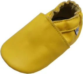 Mejale Baby Leather Shoes Infant Toddler Soft Sole Moccasins Shoes Boys Girls Pre-Walkers